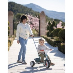 SMOBY - Tricycle Be Move Bleu - Des 15mois - Fabriqué en France