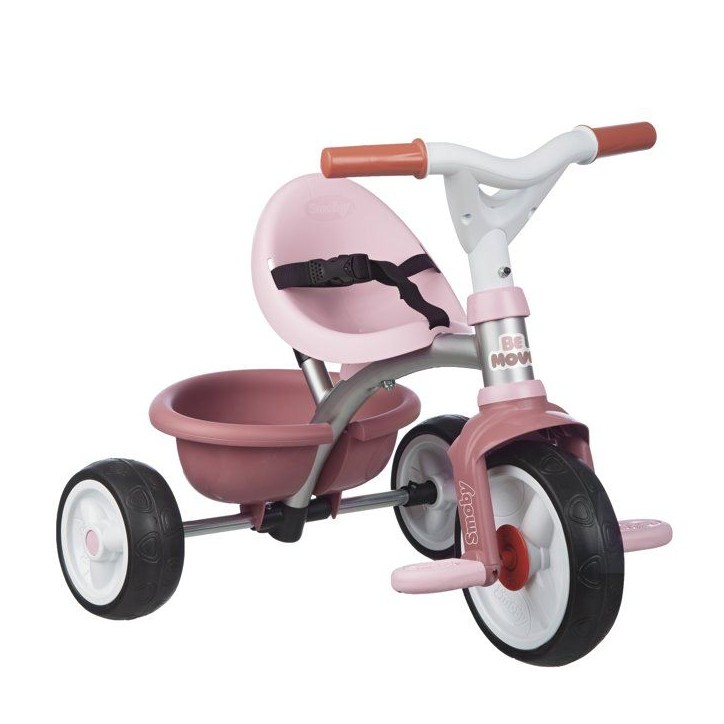 Smoby - Tricycle Be Move Rose - Des 15 mois - Fabriqué en France Smoby - Tricycle Be Move Rose - Des 15 mois - Fabriqué en France