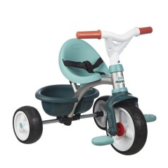 SMOBY - Tricycle Be Move Confort Bleu- Des 10mois - Fabriqué en France