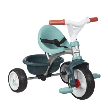 SMOBY - Tricycle Be Move Confort Bleu- Des 10mois - Fabriqué en France