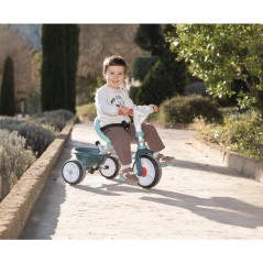 SMOBY - Tricycle Be Move Confort Bleu- Des 10mois - Fabriqué en Franc