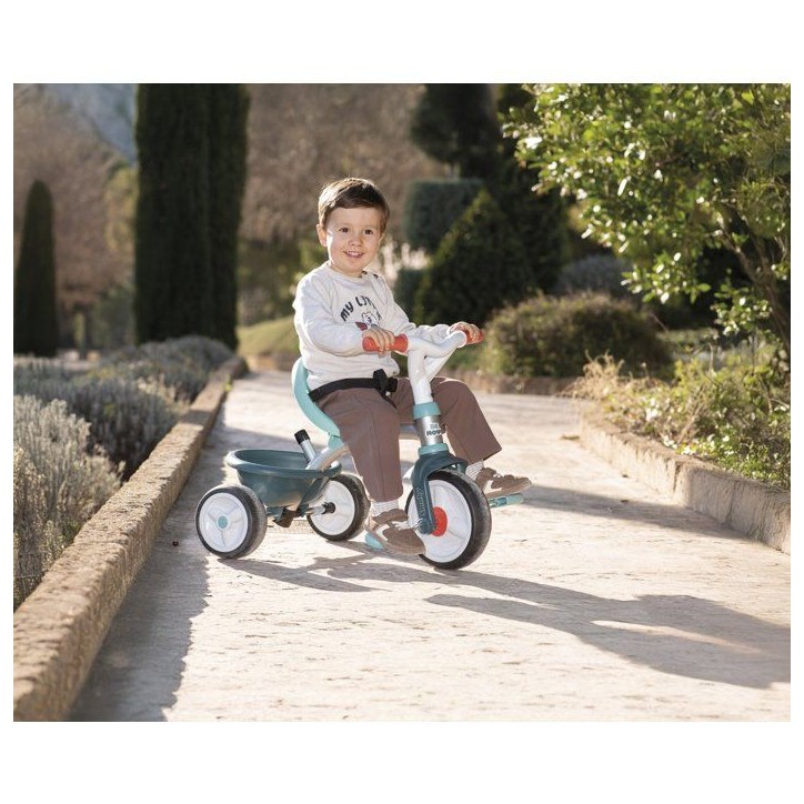 SMOBY - Tricycle Be Move Confort Bleu- Des 10mois - Fabriqué en France SMOBY - Tricycle Be Move Confort Bleu- Des 10mois - Fabriqué en France
