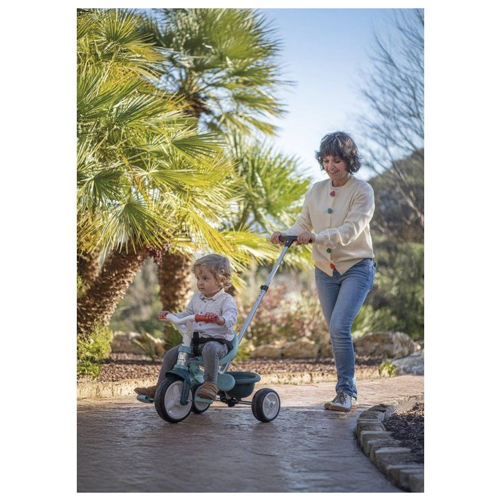 SMOBY - Tricycle Be Move Confort Bleu- Des 10mois - Fabriqué en France SMOBY - Tricycle Be Move Confort Bleu- Des 10mois - Fabriqué en France