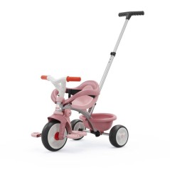 Smoby - Tricycle Be Move Confort Rose - Des 10mois - Fabriqué en Fran