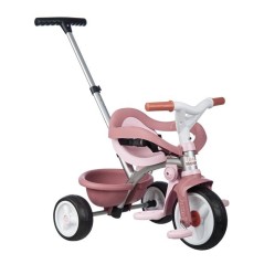 Smoby - Tricycle Be Move Confort Rose - Des 10mois - Fabriqué en Fran