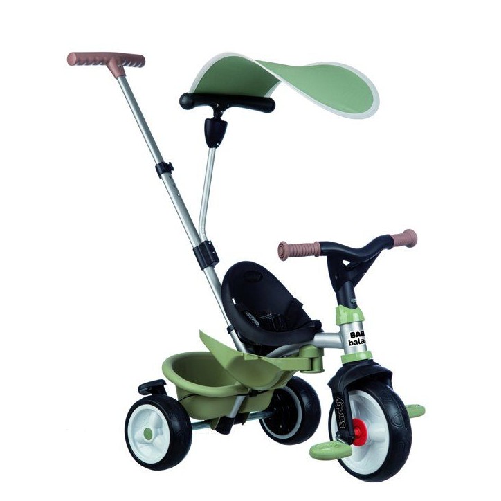 Smoby - Tricycle Baby Balade Vert - Des 10 mois - Fabriqué en France Smoby - Tricycle Baby Balade Vert - Des 10 mois - Fabriqué en France