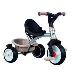 SMOBY - Tricycle Baby Balade Beige - Des 10 mois - Fabriqué en France