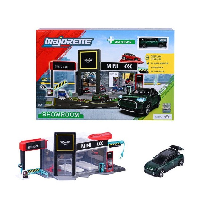Diorama Mini + 1 Véhicule - MAJORETTE - Présentoir collector sous licence - Voiture métal incluse - Échelle 1/64 - Des 3 ans Diorama Mini + 1 Véhicule - MAJORETTE - Présentoir collector sous licence - Voiture métal incluse - Échelle 1/64 - Des 3 ans