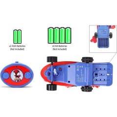 Jada - Figurine - Marvel Spidey Radiocommandé Skateboard- Des 8 ans