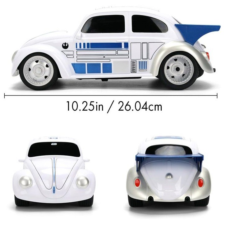Jada - Star Wars - Radiocommandé - R2D2 Beetle - Echelle 1/16 Jada - Star Wars - Radiocommandé - R2D2 Beetle - Echelle 1/16