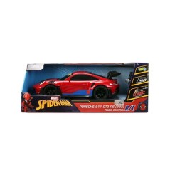 Jada - Voiture Radio Commandée - Spiderman - Porsche 911 - Marvel - F