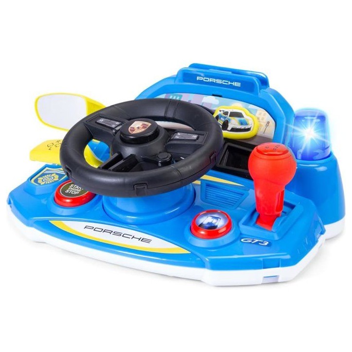 Ma Premiere Porsche - Dickie - ABC - 30 cm - Parties Mobiles, Sonores et Lumineuses - Klaxon, Clignotant - Des 1 an