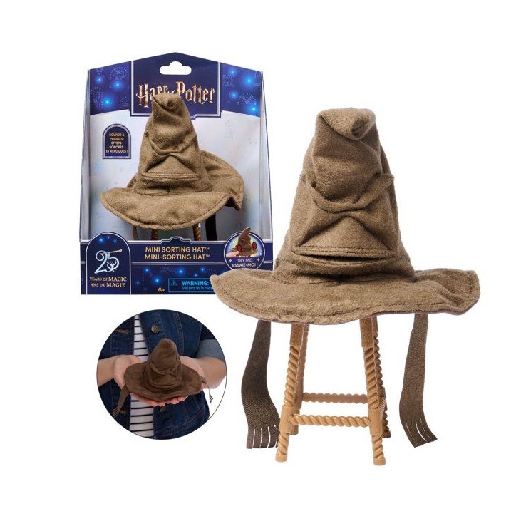 Mini Choixpeau Magique Interactif Wizarding World - Sons et Phrases - SPIN MASTER - A partir de 6 ans