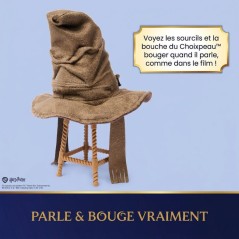 Mini Choixpeau Magique Interactif Wizarding World - Sons et Phrases -