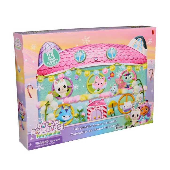 Calendrier De L'avent Fairylandia - Gabby Et La Maison Magique - SPINMASTER - A Partir De 3 Ans