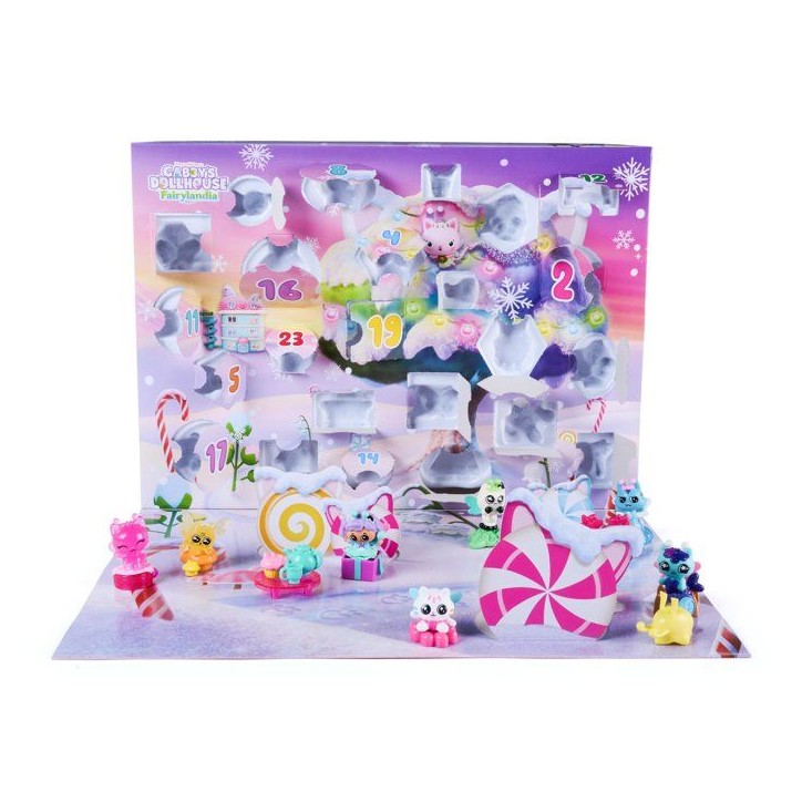 Calendrier De L'avent Fairylandia - Gabby Et La Maison Magique - SPINMASTER - A Partir De 3 Ans