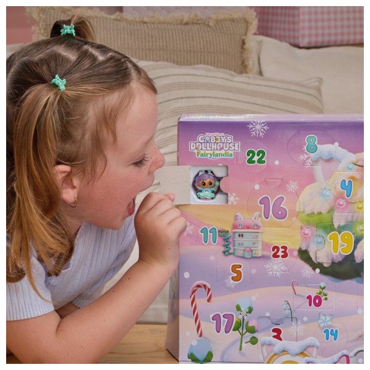 Calendrier De L'avent Fairylandia - Gabby Et La Maison Magique - SPINMASTER - A Partir De 3 Ans
