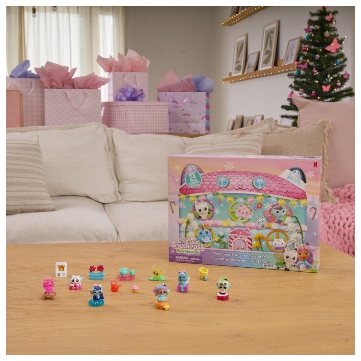 Calendrier De L'avent Fairylandia - Gabby Et La Maison Magique - SPINMASTER - A Partir De 3 Ans