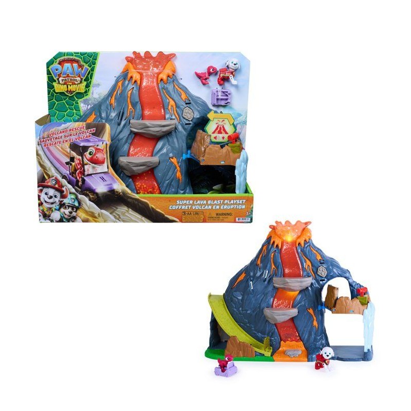 Playset Volcan Super Lava Blast - La Pat' Patrouille - Le Film Mission