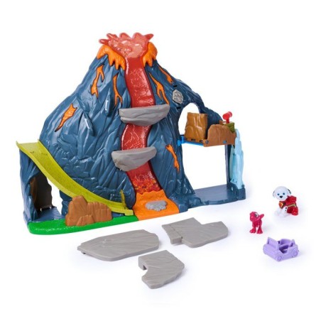Playset Volcan Super Lava Blast - La Pat' Patrouille - Le Film Mission Dino - SPINMASTER - A Partir De 3 Ans
