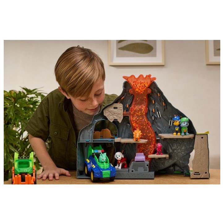 Playset Volcan Super Lava Blast - La Pat' Patrouille - Le Film Mission Dino - SPINMASTER - A Partir De 3 Ans Playset Volcan Super Lava Blast - La Pat' Patrouille - Le Film Mission Dino - SPINMASTER - A Partir De 3 Ans