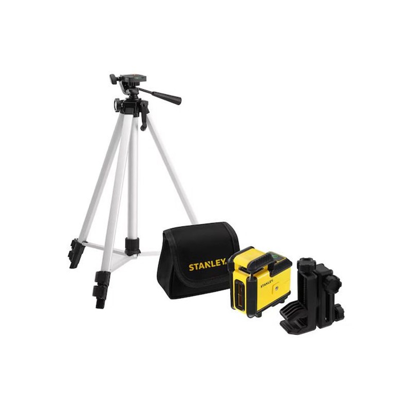 Kit Niveau Laser 360° + Trépied - STANLEY - STHT77641-1 - piles - ve