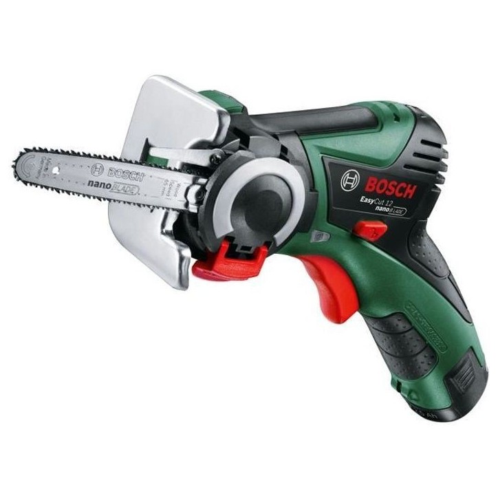 Scie coupe droite sans-fil Bosch - Easycut 12 - Lame NanoBlade bois - Batterie 12V-2,5Ah