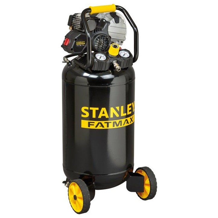 Compresseur - Vertical - Stanley Fatmax - Lub - 50 L - 2 HP - 10 bars - Lubrifié