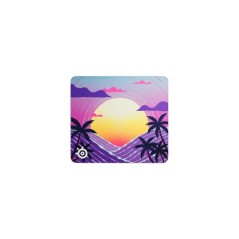 Tapis de souris gaming - STEELSERIES - QcK L - Neon Sunset - 450 mm x
