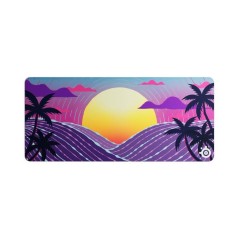 Tapis de souris gaming - STEELSERIES - QcK XXL - Neon Sunset - 900 x 4