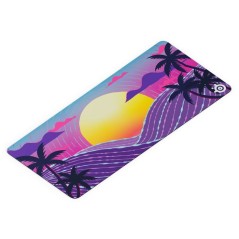 Tapis de souris gaming - STEELSERIES - QcK XXL - Neon Sunset - 900 x 400 mm x 2 mm