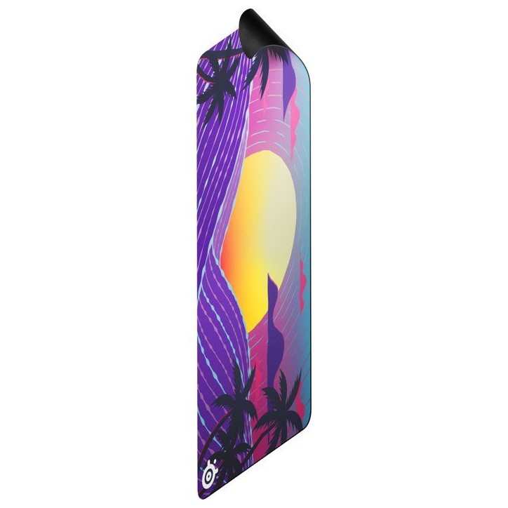 Tapis de souris gaming - STEELSERIES - QcK XXL - Neon Sunset - 900 x 400 mm x 2 mm Tapis de souris gaming - STEELSERIES - QcK XXL - Neon Sunset - 900 x 400 mm x 2 mm