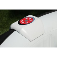 Spa gonflable SUNSPA - AC01-LED - 157 x 67 cm - 4 places - Carré (Liv