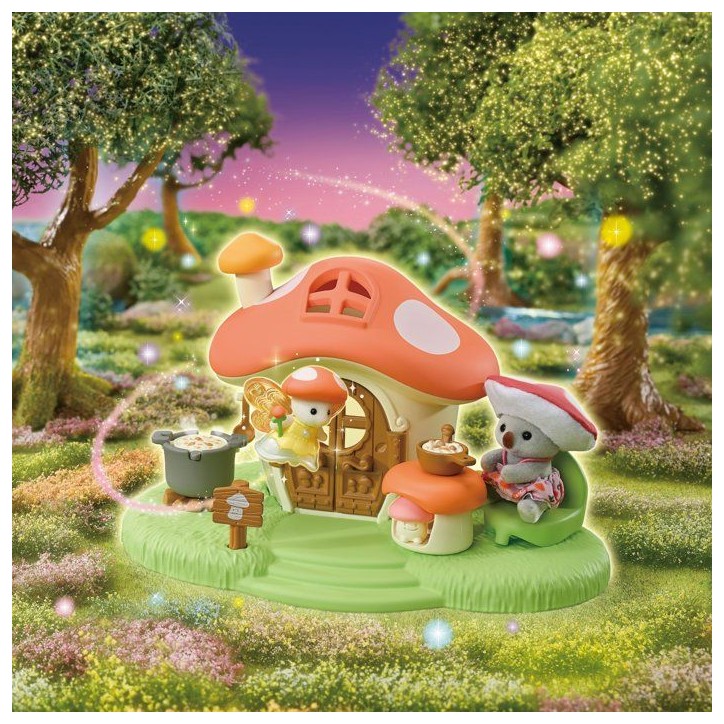 La maison champignon - SYLVANIAN FAMILIES - 5859 - Mini univers La maison champignon - SYLVANIAN FAMILIES - 5859 - Mini univers