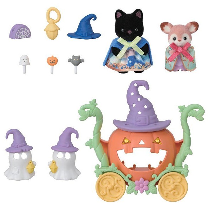 Le carrosse citrouille - SYLVANIAN FAMILIES - 5869 - Mini univers Le carrosse citrouille - SYLVANIAN FAMILIES - 5869 - Mini univers