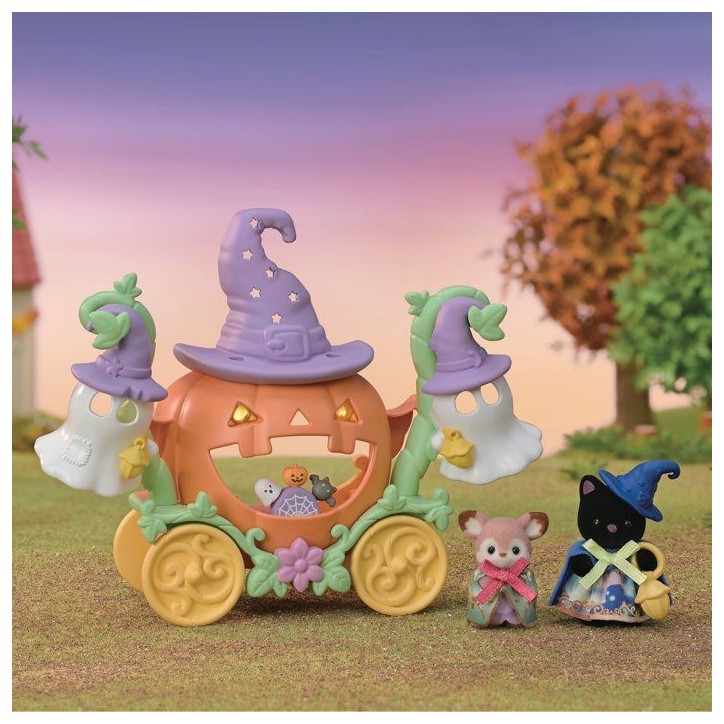 Le carrosse citrouille - SYLVANIAN FAMILIES - 5869 - Mini univers Le carrosse citrouille - SYLVANIAN FAMILIES - 5869 - Mini univers