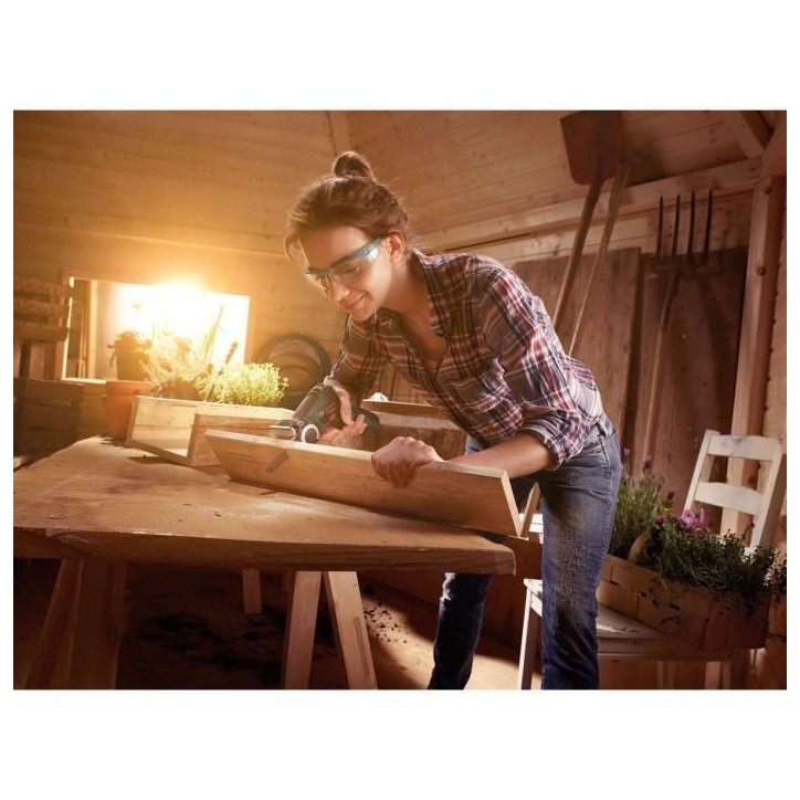 Scie coupe droite sans-fil Bosch - Easycut 12 - Lame NanoBlade bois - Batterie 12V-2,5Ah