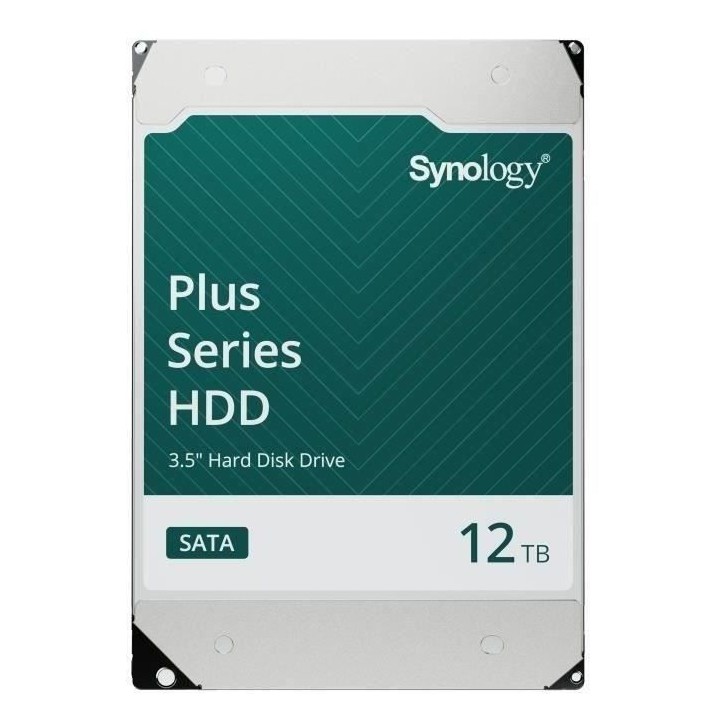 Disque dur - SYNOLOGY - HAT3300-12T - 12 To - 3,5 - 7200 trs/min Disque dur - SYNOLOGY - HAT3300-12T - 12 To - 3,5 - 7200 trs/min