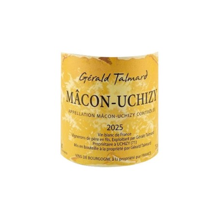 Domaine Gérald Talmard 2025 Mâcon-Uchizy - Vin blanc de Bourgogne