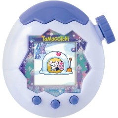 Tamagotchi - BANDAI - Paradise White Glacier - molette zoom - interact