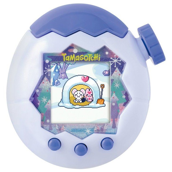 Tamagotchi - BANDAI - Paradise White Glacier - molette zoom - interactif - version française Tamagotchi - BANDAI - Paradise White Glacier - molette zoom - interactif - version française