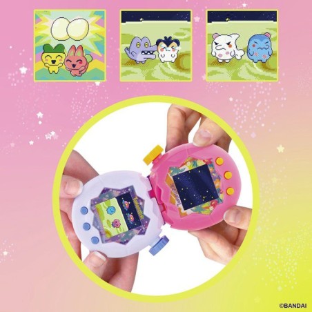 Tamagotchi - BANDAI - Paradise White Glacier - molette zoom - interactif - version française