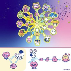 Tamagotchi - BANDAI - Paradise White Glacier - molette zoom - interact