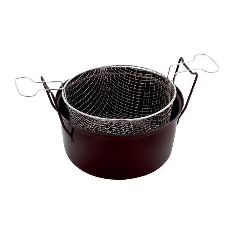 Friteuse du nord BAUMALU - Diametre 28 cm - Noir Friteuse du nord BAUMALU - Diametre 28 cm - Noir