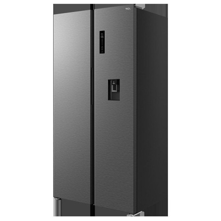 Réfrigérateur américain - TCL - RC605SXD0 - Multi-portes - Enchâssable - 605 L - Gris inox Réfrigérateur américain - TCL - RC605SXD0 - Multi-portes - Enchâssable - 605 L - Gris inox