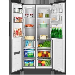 Réfrigérateur américain - TCL - RC605SXD0 - Multi-portes - Enchâss