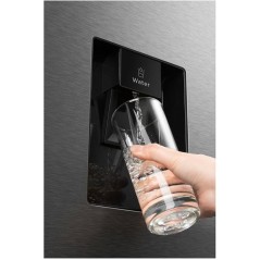 Réfrigérateur américain - TCL - RC605SXD0 - Multi-portes - Enchâss