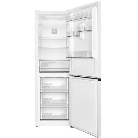 Réfrigérateur combiné avec congélateur - TCL - RF340BWE0 - 2 portes - 340 L - Total No Frost - Blanc