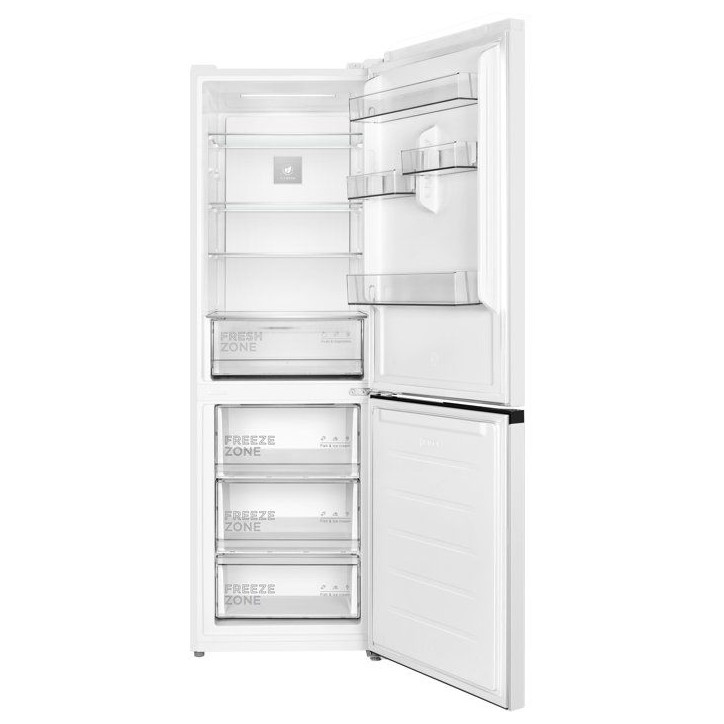 Réfrigérateur combiné avec congélateur - TCL - RF340BWE0 - 2 portes - 340 L - Total No Frost - Blanc Réfrigérateur combiné avec congélateur - TCL - RF340BWE0 - 2 portes - 340 L - Total No Frost - Blanc