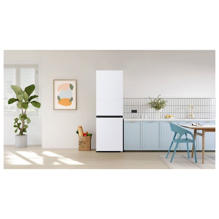Réfrigérateur combiné avec congélateur - TCL - RF340BWE0 - 2 portes - 340 L - Total No Frost - Blanc Réfrigérateur combiné avec congélateur - TCL - RF340BWE0 - 2 portes - 340 L - Total No Frost - Blanc